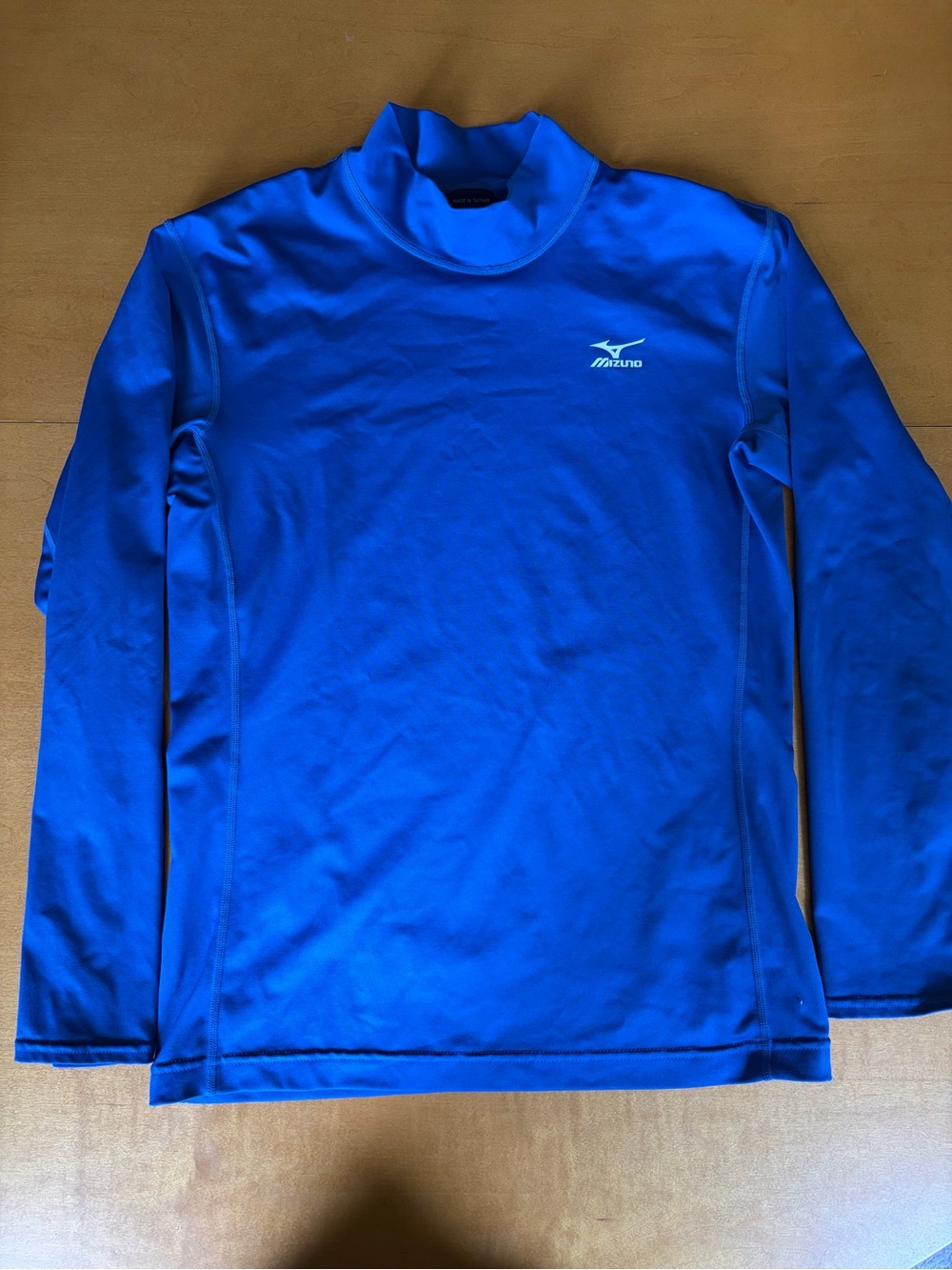 Mizuno Men's Royal Blue Long-Sleeve Compression shirt